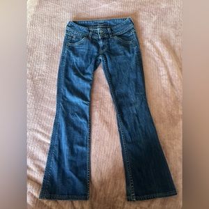 Hudson Jeans, dark wash flares. Size 26.